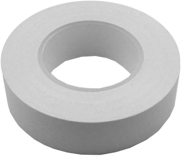 Cinta aislante Homologada PVC alta adhesión blanca 19 mm x 0,15 mm x 20 m
