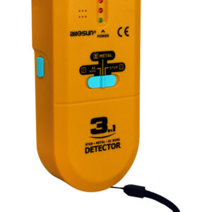 Detector 3 en 1 madera, voltaje y metal