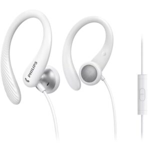 Auriculares Deportivos Philips TAA1105WT con Micrófono Jack 3.5 Blancos