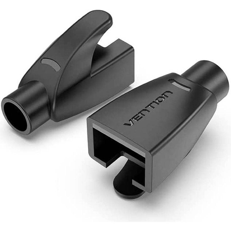 Protector para conector RJ45 negro [Lote de 10 unid.] – Electrónica Gros