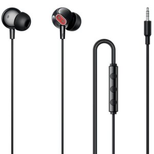 Auriculares Intrauditivos In-Ear con Micrófono Jack 3.5 Negros