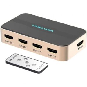 Switch o Selector HDMI 4k 5 entradas 1 salida