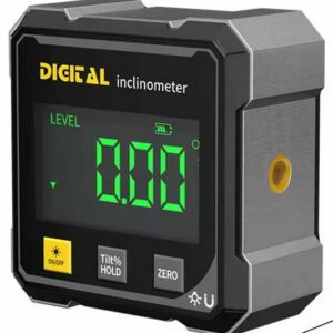 Inclinometro digital con nivel laser