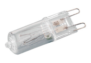 Bombilla halógena bi-pin G9