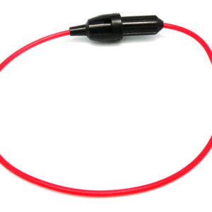 PORTAFUSIBLES DE 5.2x20mm,CON CABLE DE 30cm