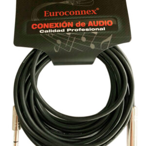 6,35mm Estereo Ma a 6.35mm Estereo Hembra, 3m