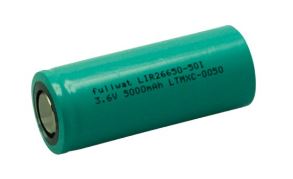 Batería recargable cilíndrica Ion-Litio LIR26650 3,6v 5000mAh