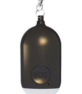 Alarma personal 130dB SOS con linterna recargable