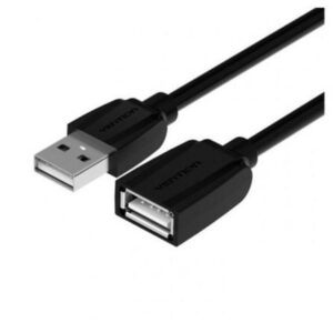 Cable Alargador USB 2.0 USB Macho - USB Hembra 480Mbps 3m Negro