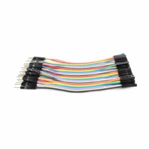 40 cables jumper protoboard de 10cm - Macho/Hembra cable jumpers