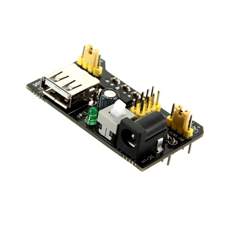 Modulo Alimentacion para protoboard MB-102 3,3v 5v 700mA