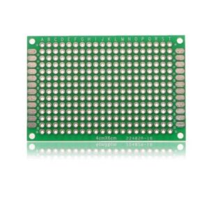 Placa PCB 4x6cm Perforada Doble Cara 2,54mm Prototipo