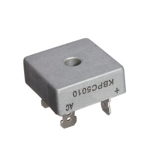 Puente Rectificador Monofásico KBPC5010 50A 1000V con Encapsulado Metálico