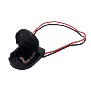Portapilas CR2032 pila boton con tapa e interruptor Ø 20mm
