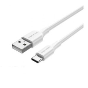 Cable USB 2.0 Tipo-C Macho - USB A Macho 480Mbps 1m Blanco