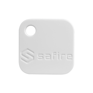 Llavero Tag De Proximidad Safire 125 Khz Em Pasivo Blanco [lote De 10 Unid.]
