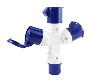 Adapt.ind. Ip44 2p+t Cetac 1m A 3h 16a
