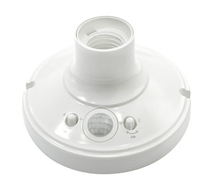 Base Portalámparas E27 C/sensor Infrarro