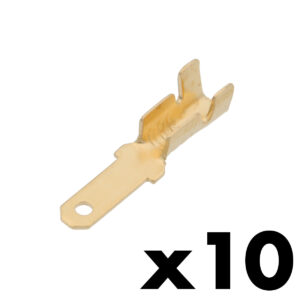 Terminal Faston Macho 2.8mm G:0.5mm [0.5-0.75mm²][10u. Blíster Colgar]