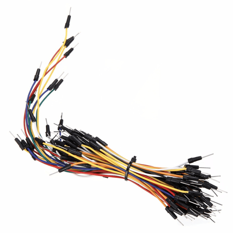 Kit 65 Cables Jumper Macho-macho Para Protoboard