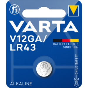 Pila Varta Alkalina Lr43 - V12ga 1.5v (blister 1 Unid.)