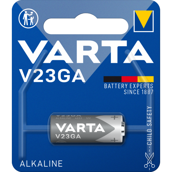 Pila Varta Alkalina V23ga (23a) 12v (blister 1 Unid.)