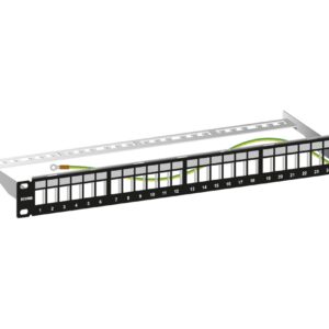 Panel Rack 19" Patch Panel 24 Puertos Ke