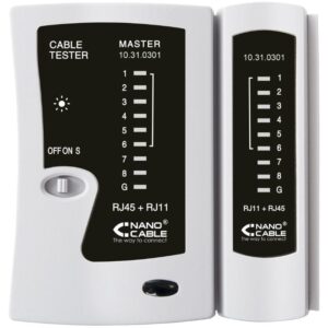 Tester Nanocable 10.31.0301 Para Rj11-rj12-rj45