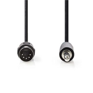 Cable De Audio Din 5 Pines - Jack 3.5 Mm
