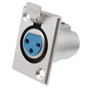 Base Chasis Xlr/canon Hembra 3p