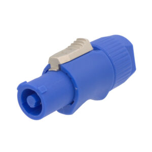 Conector Powercon Entrada Hembra 3 Polos Y 20a Azul
