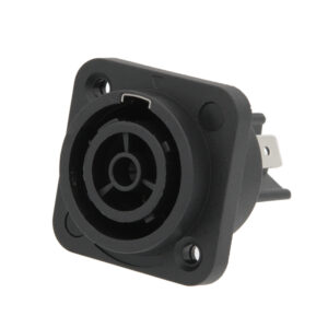 Base Hembra Para Connectores De Corriente 3 Contactos 20a, Powercon True1