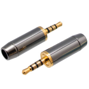Conector Audio Jack 2.5mm Macho Trrs Metal