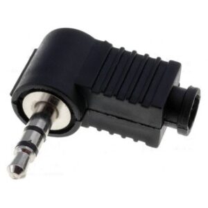 Conector Audio Jack 3.5mm Macho Trs/estereo Acodado