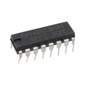 74hc595 Registro Desplazamiento 8 Bits Ttl Dip16 Serie A Paralelo