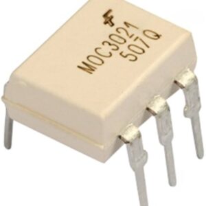 Optoacoplador Moc3021 Dip6 Salida Fototransistor Triac