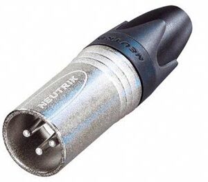 Conector Xlr 3p. Macho Neutrik Nc3mxx