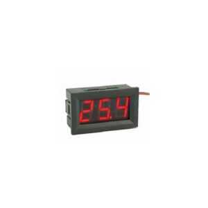Voltimetro Led Panel 70v 500v Ac 2 Hilos 0,56 Pulgadas - Rojo