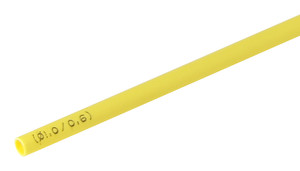Tubo Termorretrac.poliolefina 1.6mm. Amarillo