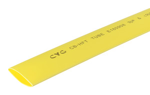 Tubo Termorretrac.poliolefina.12.7mm.amarillo