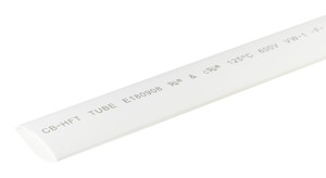 Tubo Termorretrac.poliolefina 12.7 Mm. Blanco