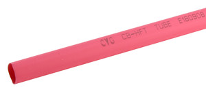Tubo Termorretrac.poliolefina. 6.4 Mm. Rojo