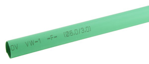 Tubo Termorretrac.poliolefina. 6.4 Mm. Verde