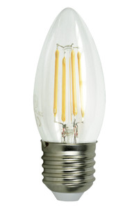 Bombilla Led Filamento.vela.4w.e-27.cal