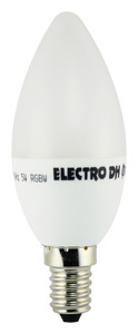 Bombilla Led C35 Vela E-14 5w. Rgb