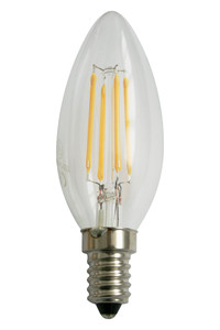 Bombilla Led Filamento.vela.4w.e-14.cal