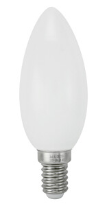 Bombilla Led Vela.fullglass.e-14.4w.cal