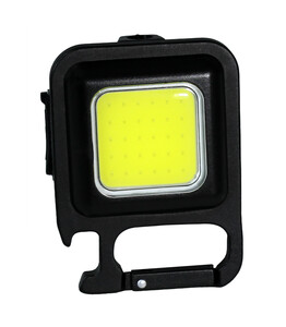 Mini Linterna Mosquetón. Recargable. 5w