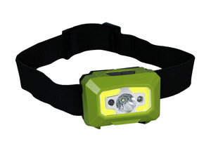 Linterna Frontal Recargable 6w. Sensor