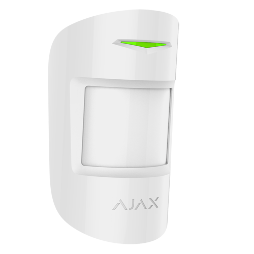 Sensor De Movimiento Por Microondas E Infrarrojos Ajax Motionprotect Plus